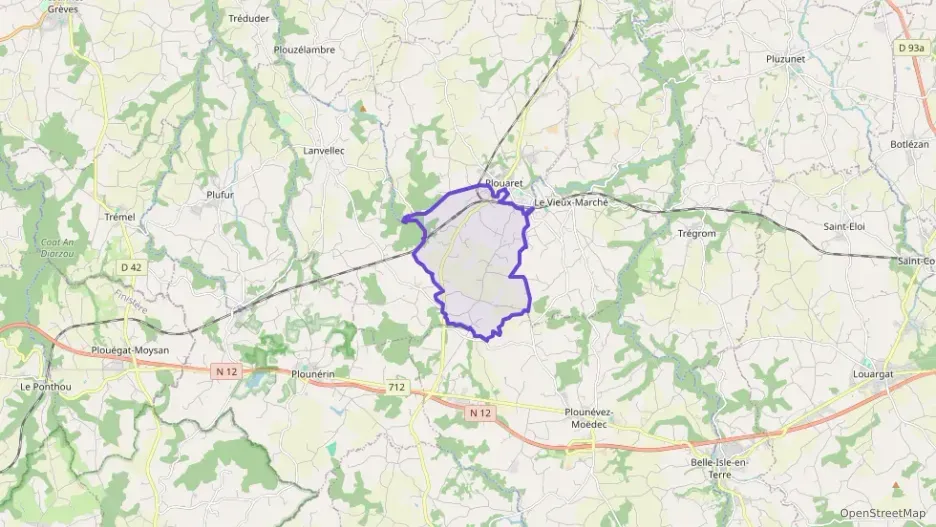 Maison 42 m² trois pièces à vendre à Plouaret Maison 42 m² trois pièces à vendre à Plouaret