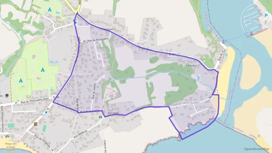 Maison 125 m² cinq pièces à vendre à Clohars-Carnoët