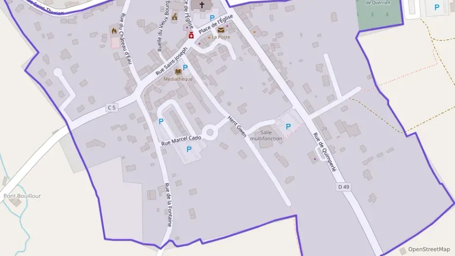 Maison 117 m² cinq pièces à vendre à Querrien