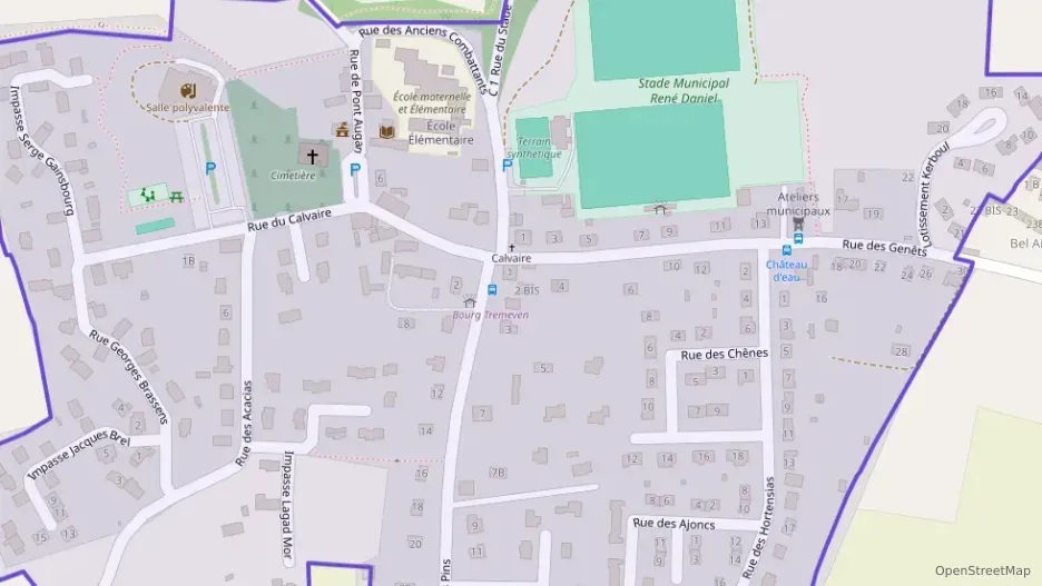 Maison 96 m² cinq pièces à vendre à Tréméven