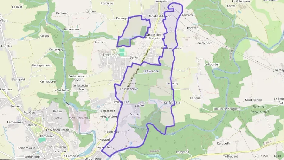 Maison 91 m² trois pièces à vendre à Tréméven