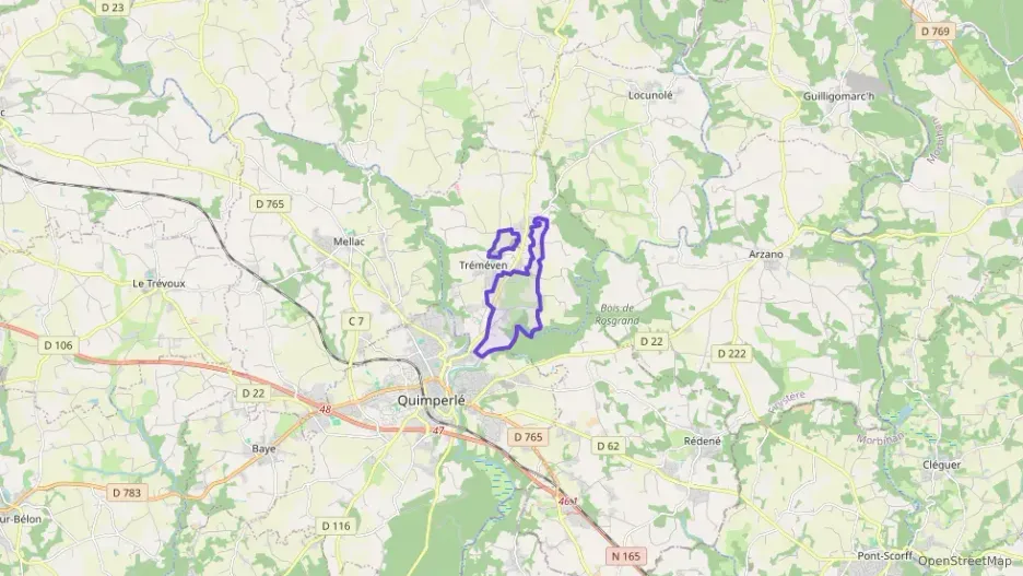 Maison 91 m² trois pièces à vendre à Tréméven