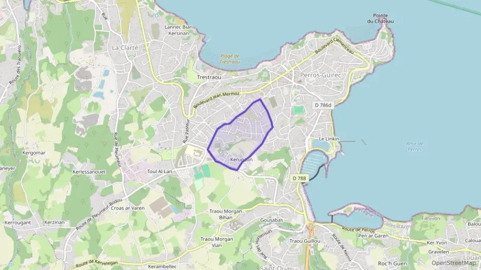 Maison 122 m² trois pièces à vendre à Perros-Guirec