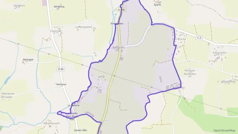 Maison 128 m² cinq pièces à vendre à Locunolé