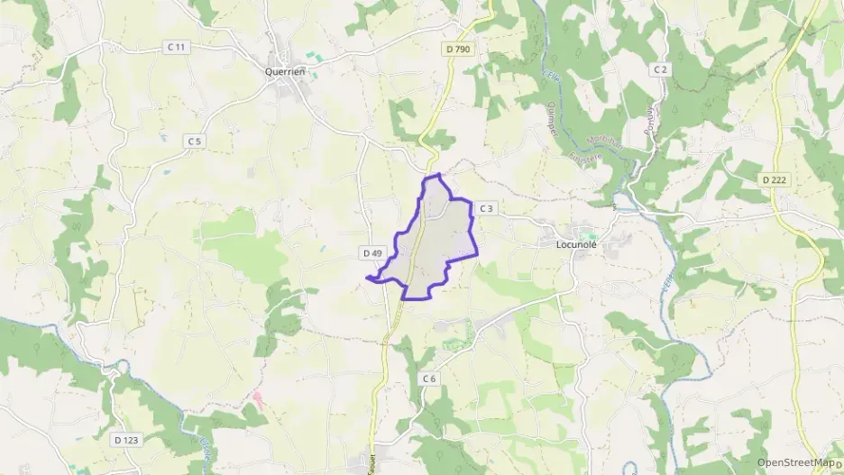 Maison 128 m² cinq pièces à vendre à Locunolé