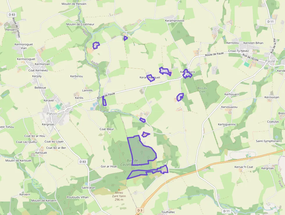 Maison 50 m² trois pièces à vendre à Paule