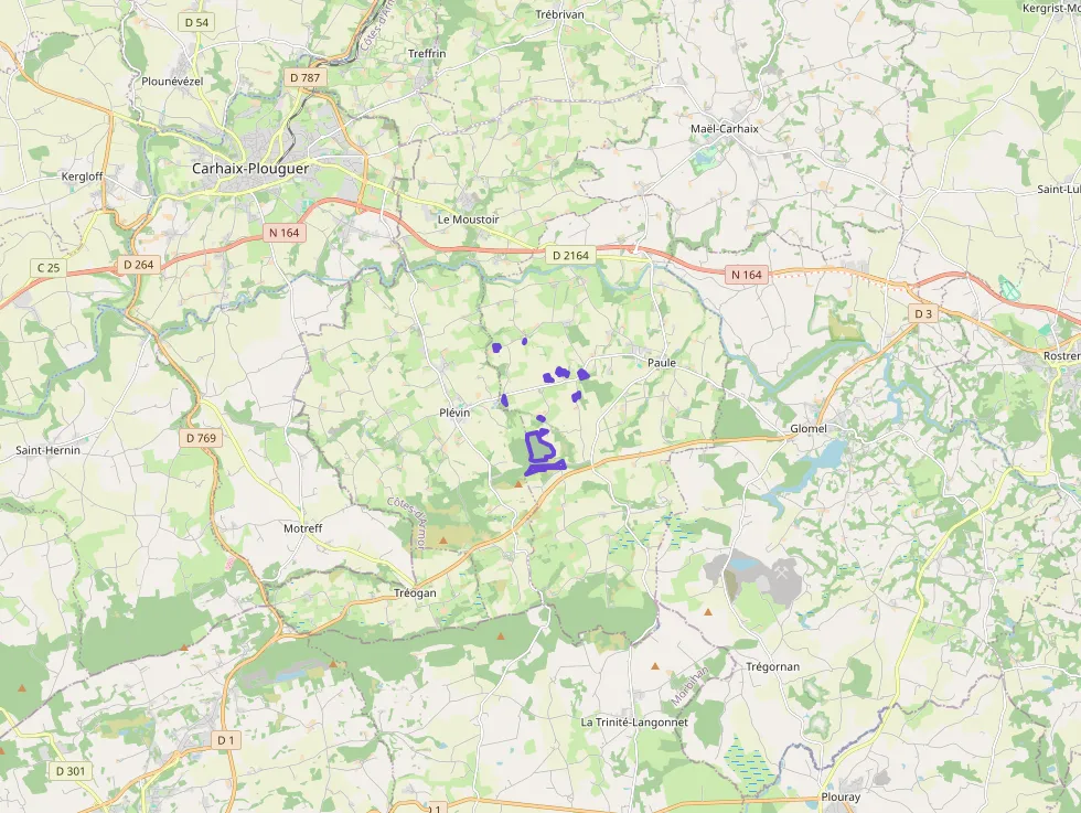 Maison 50 m² trois pièces à vendre à Paule