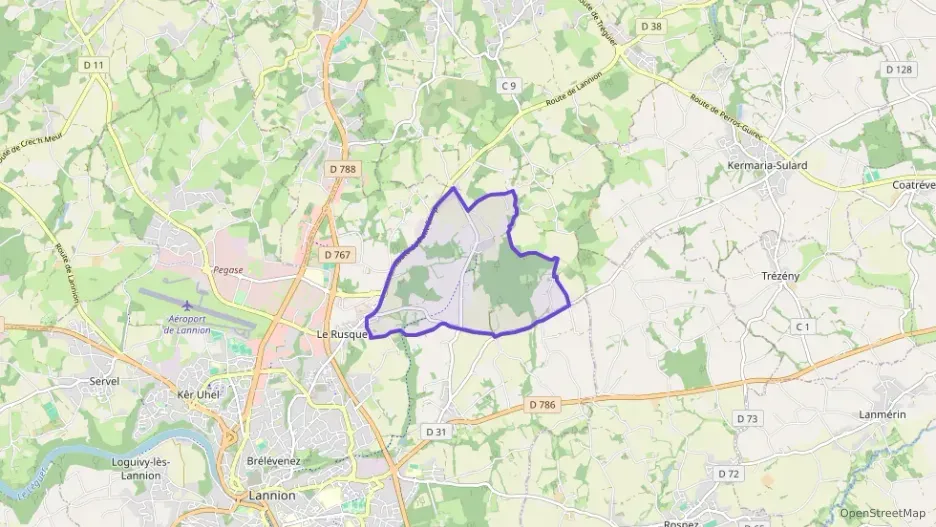 Maison 80 m² trois pièces à vendre à Lannion