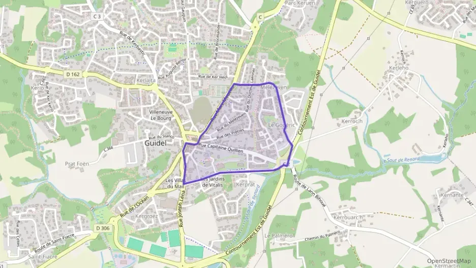 Maison 127 m² quatre pièces à vendre à Guidel