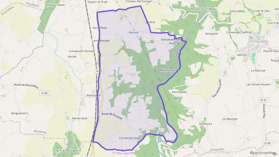 Maison 130 m² trois pièces à vendre à Ploubezre Maison 130 m² trois pièces à vendre à Ploubezre