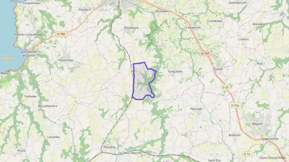 Maison 130 m² trois pièces à vendre à Ploubezre Maison 130 m² trois pièces à vendre à Ploubezre