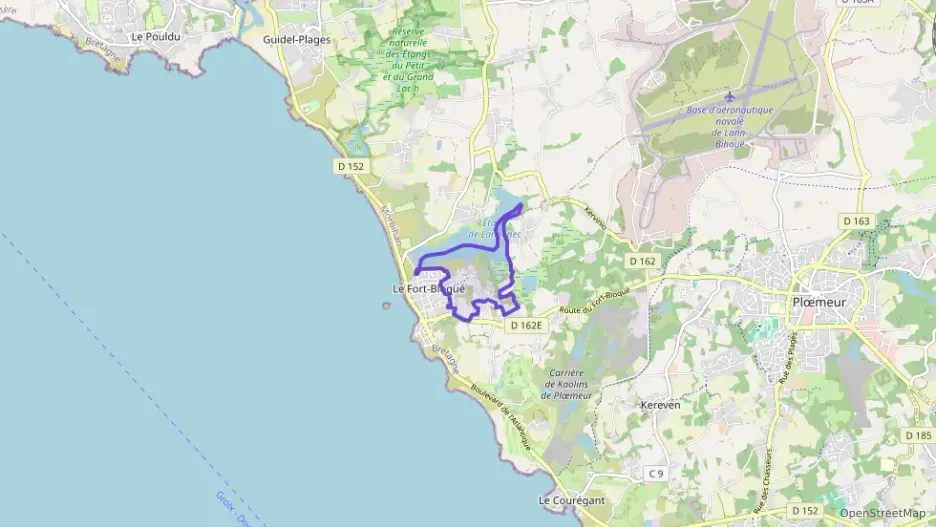 Maison 94 m² cinq pièces à vendre à Plœmeur