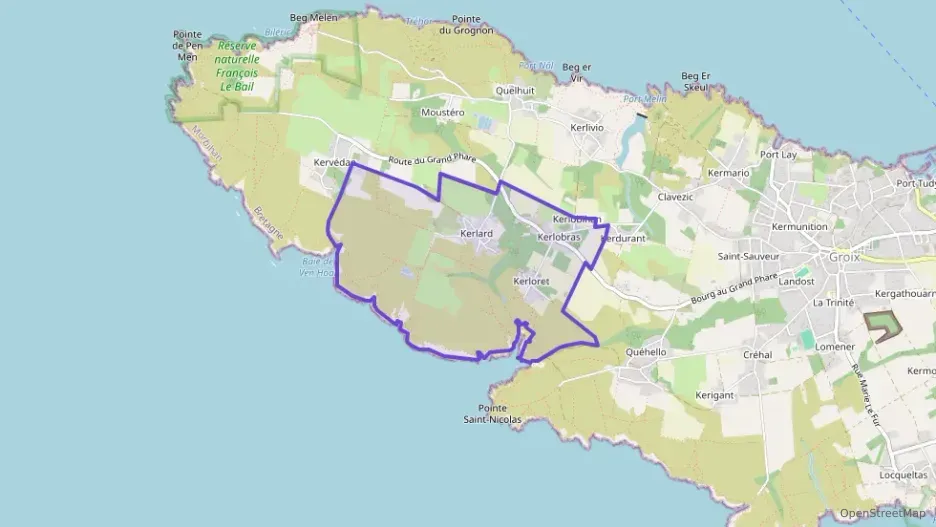 Maison 90 m² quatre pièces à vendre à Groix Maison 90 m² quatre pièces à vendre à Groix