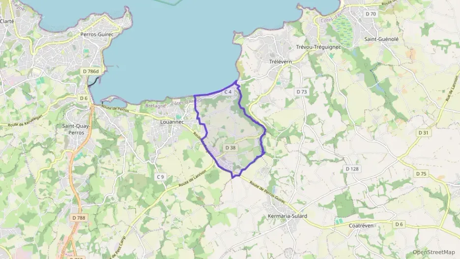 Maison 118 m² cinq pièces à vendre à Louannec