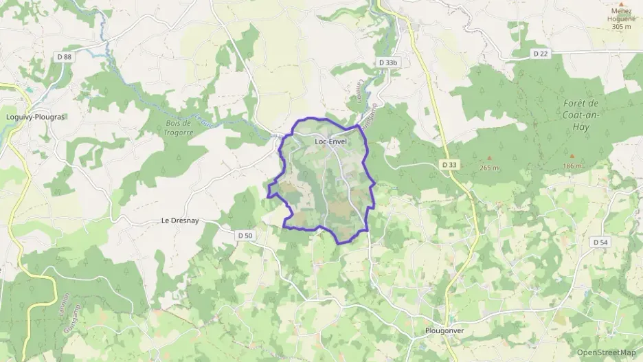 Maison 56 m² trois pièces à vendre à Loc-Envel