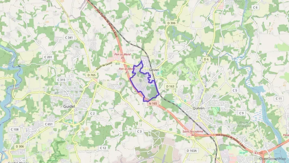 Maison 80 m² cinq pièces à vendre à Gestel Maison 80 m² cinq pièces à vendre à Gestel