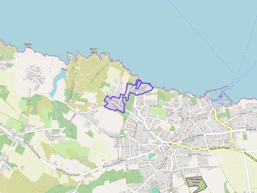 Maison 90 m² trois pièces à vendre à Groix