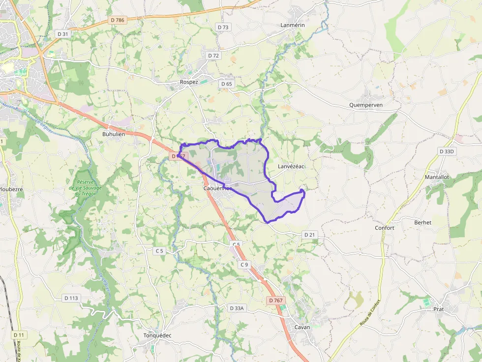 Maison 89 m² 5 pièces à vendre à Caouënnec-Lanvézéac