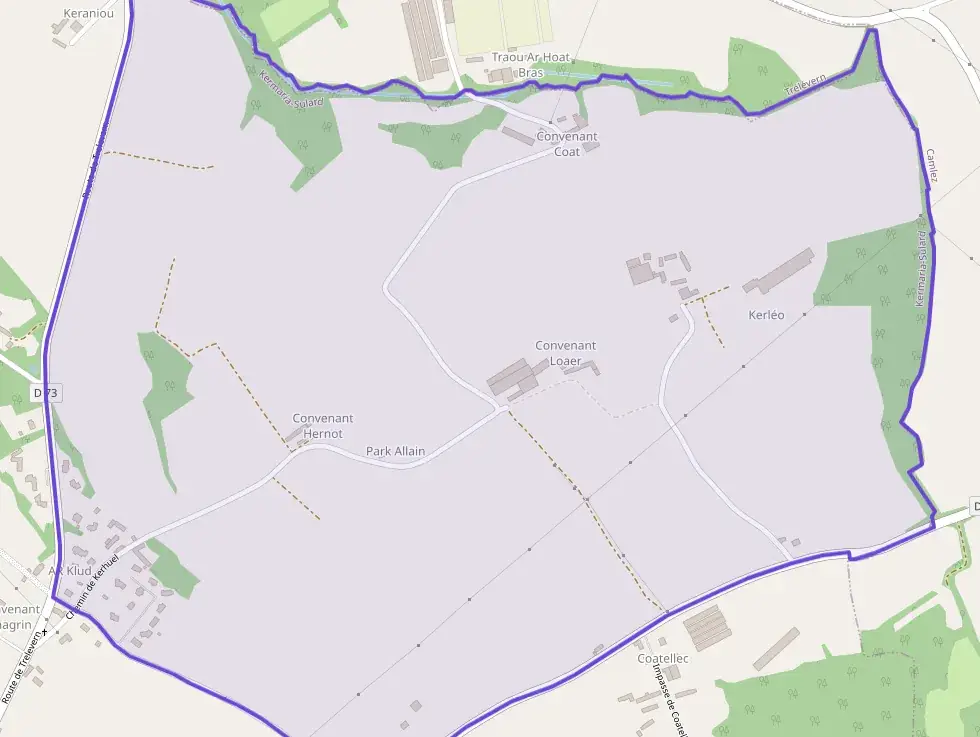 Maison 118 m² quatre pièces à vendre à Kermaria-Sulard