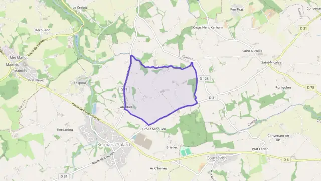 Maison 118 m² quatre pièces à vendre à Kermaria-Sulard