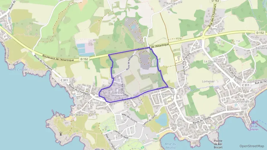 Maison 93 m² cinq pièces à vendre à Plœmeur