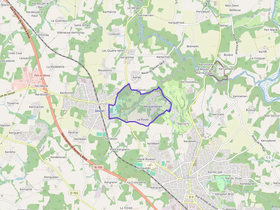 Maison 94 m² quatre pièces à vendre à Gestel