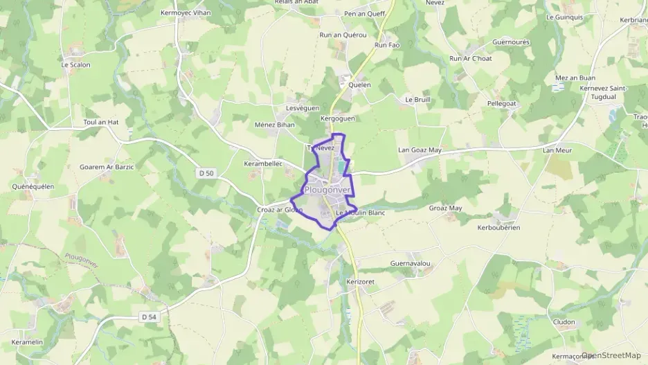 Maison 133 m² cinq pièces à vendre à Plougonver