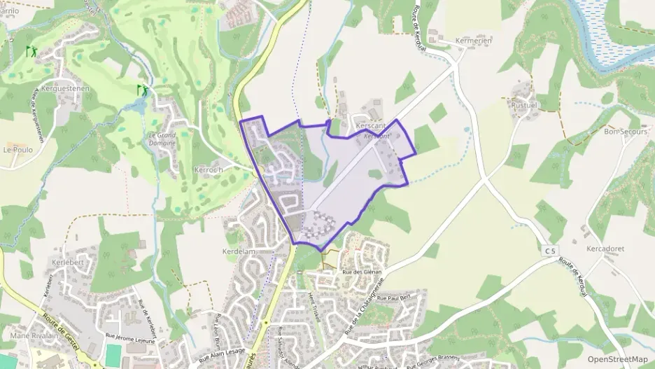 Maison 126 m² cinq pièces à vendre à Quéven Maison 126 m² cinq pièces à vendre à Quéven