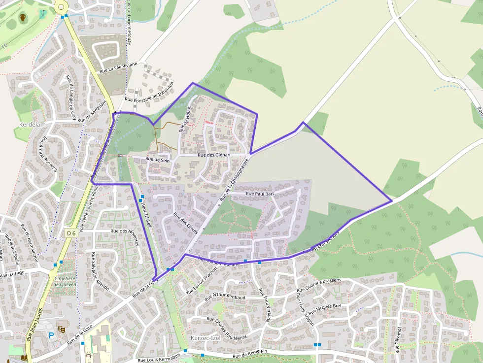 Maison 84 m² quatre pièces à vendre à Quéven