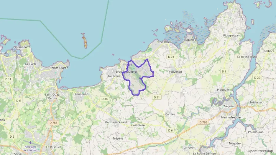 Maison 112 m² six pièces à vendre à Trévou-Tréguignec Maison 112 m² six pièces à vendre à Trévou-Tréguignec