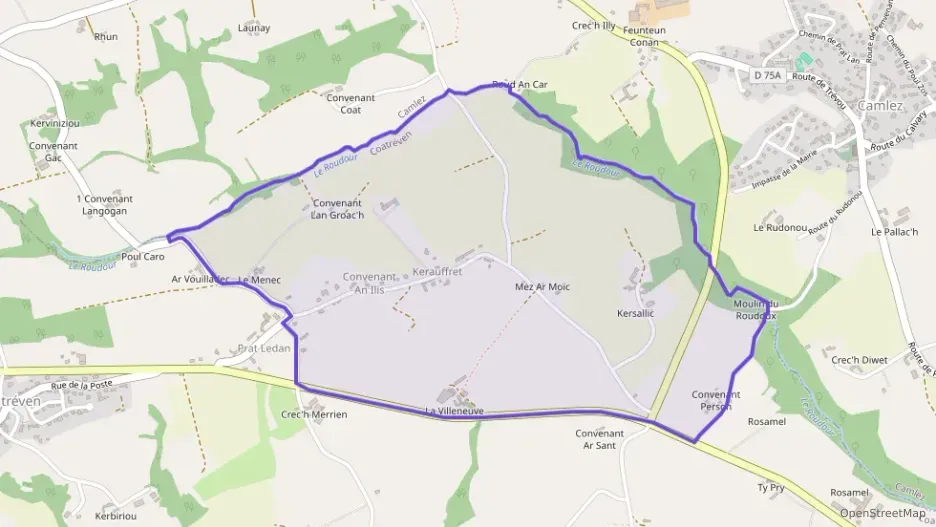 Maison 87 m² trois pièces à vendre à Coatréven