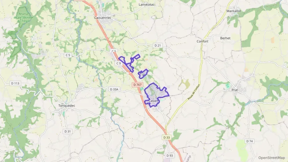 Maison 70 m² trois pièces à vendre à Cavan