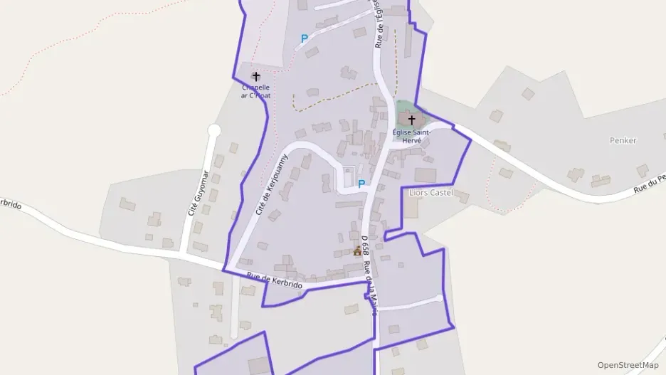 Maison 81 m² trois pièces à vendre à Quemperven