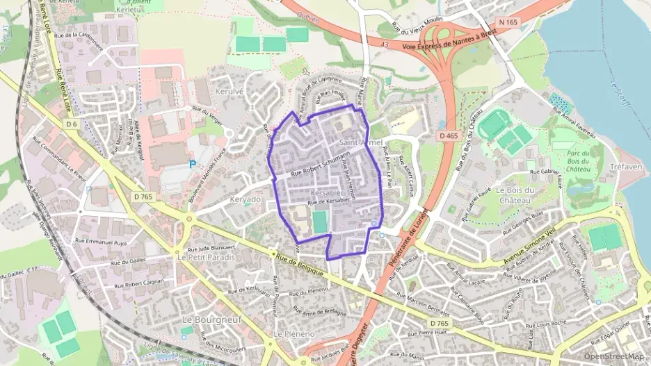 Maison 92 m² cinq pièces à vendre à Lorient