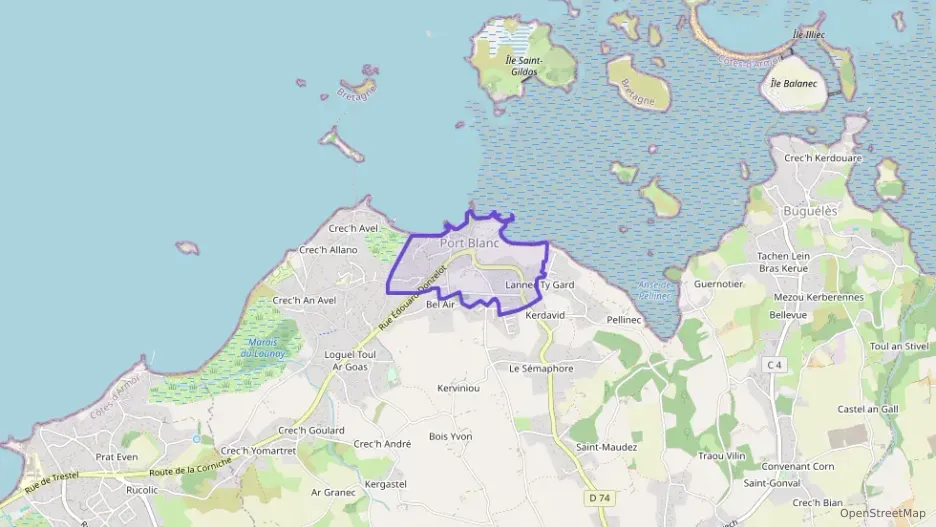 Maison 99 m² quatre pièces à vendre à Penvénan