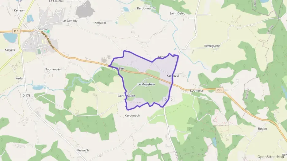 Maison 120 m² quatre pièces à vendre à Plouray Maison 120 m² quatre pièces à vendre à Plouray