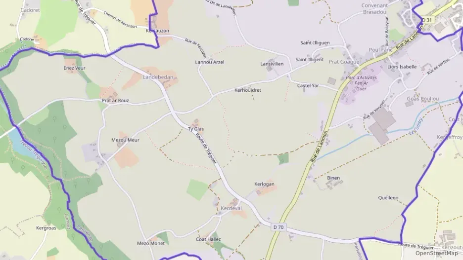 Maison 86 m² quatre pièces à vendre à Penvénan