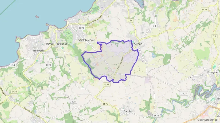 Maison 86 m² quatre pièces à vendre à Penvénan