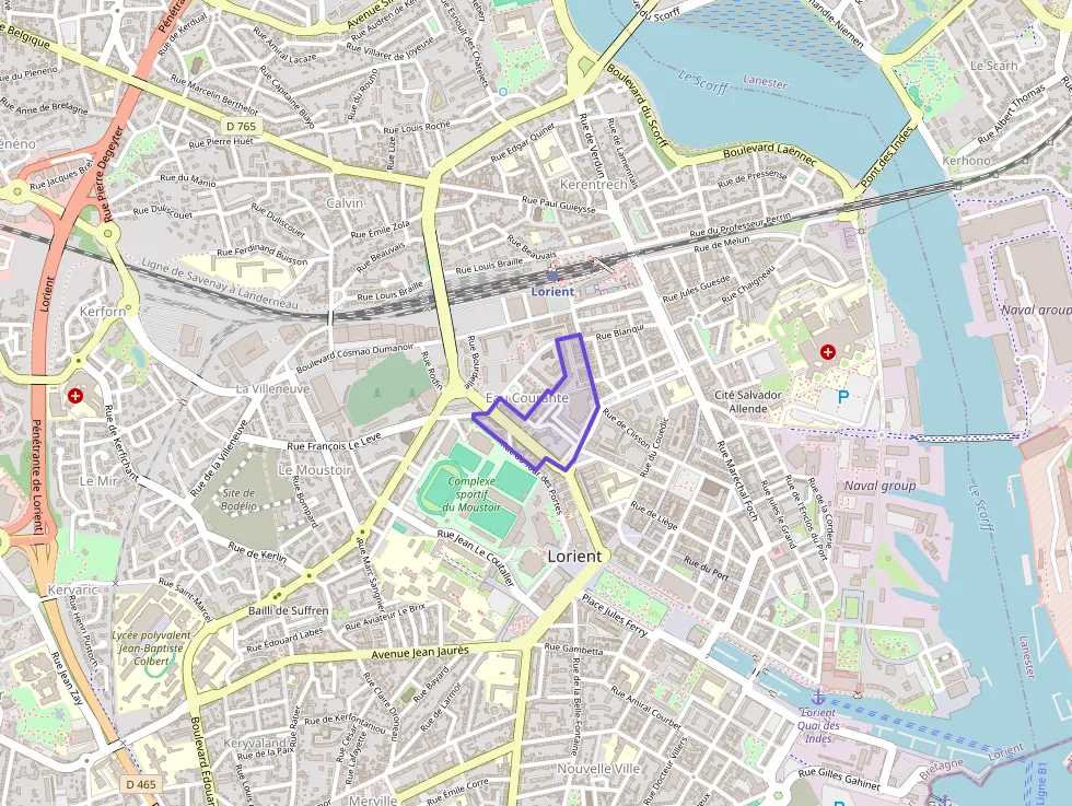 Maison 60 m² quatre pièces à vendre à Lorient