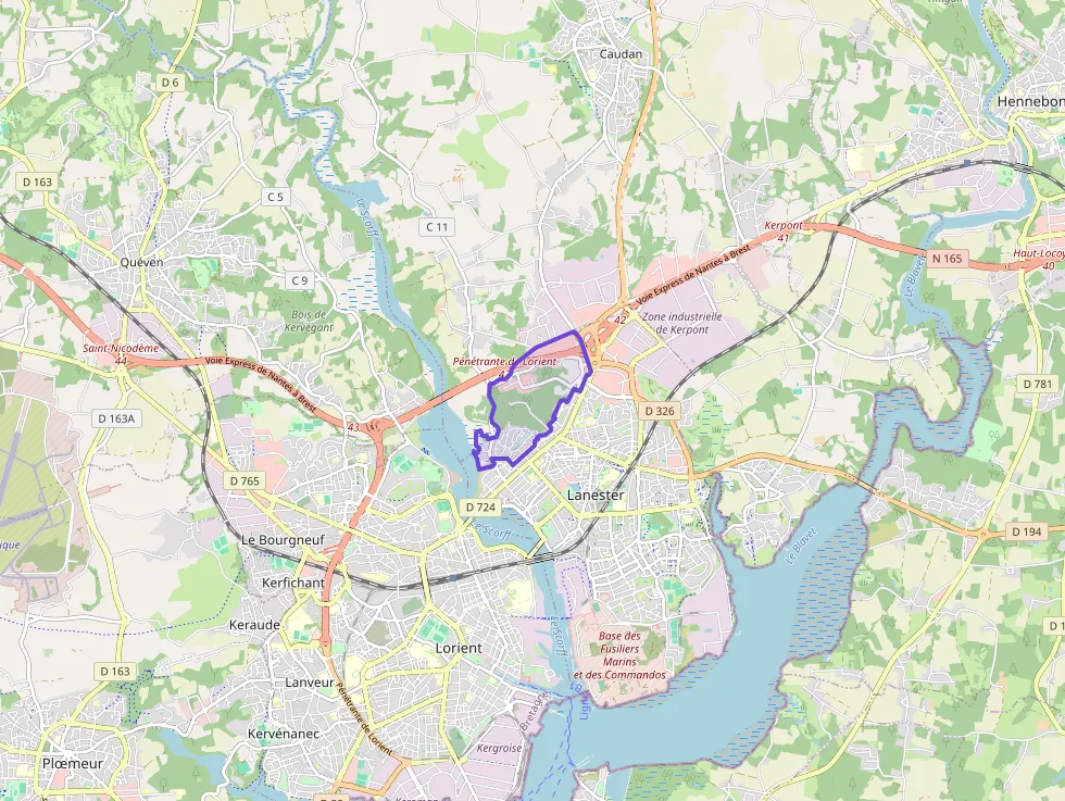 Maison 90 m² quatre pièces à vendre à Lanester