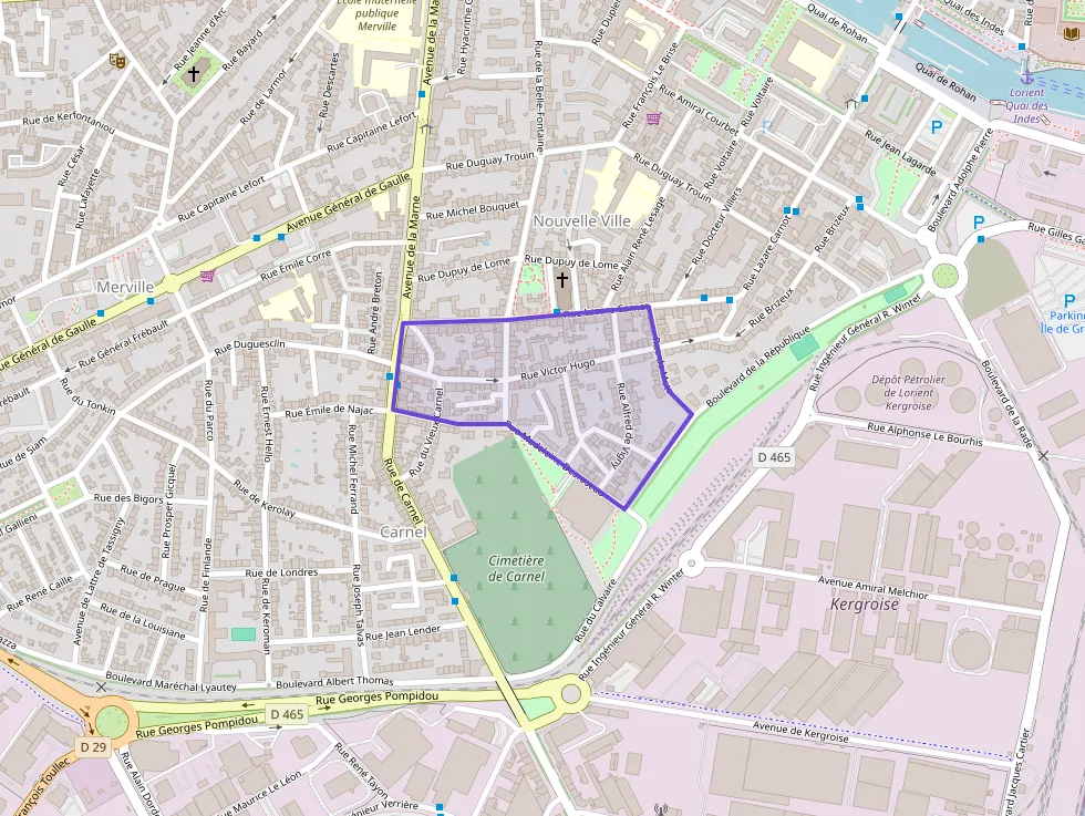 Maison 100 m² quatre pièces à vendre à Lorient