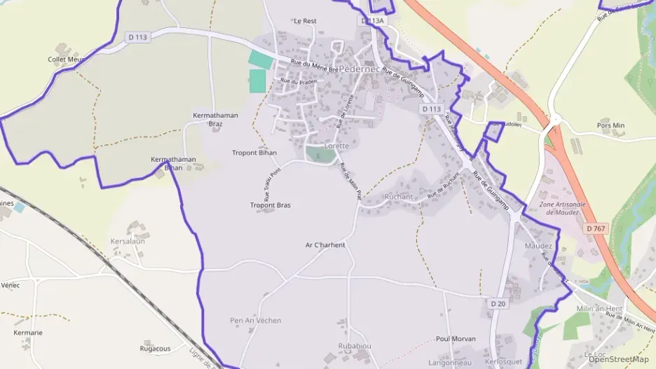 Maison 99 m² cinq pièces à vendre à Pédernec