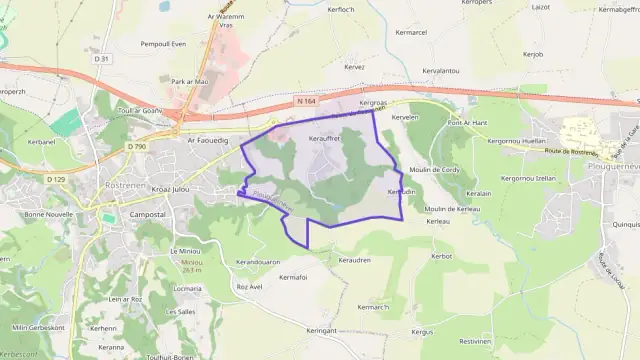 Maison 134 m² 6 pièces à vendre à Plouguernével