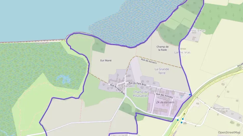 Maison 60 m² trois pièces à vendre à Locmiquélic