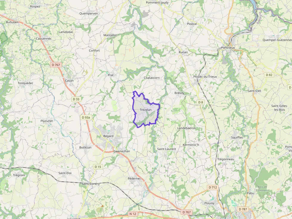 Maison 101 m² quatre pièces à vendre à Bégard