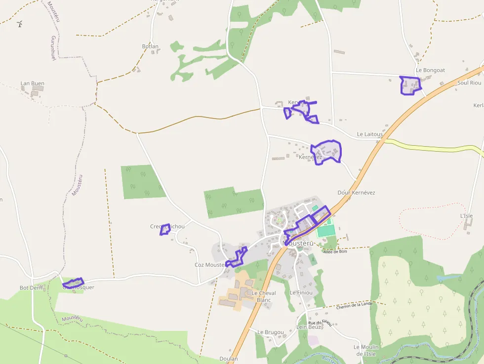 Maison 56 m² trois pièces à vendre à Moustéru