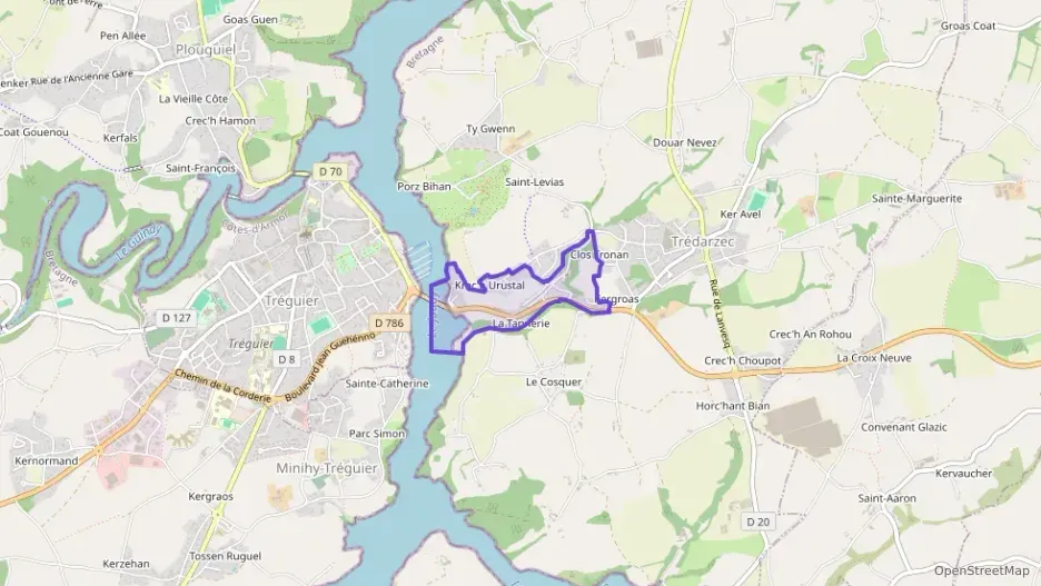 Maison 60 m² deux pieces à vendre à Trédarzec Maison 60 m² deux pieces à vendre à Trédarzec