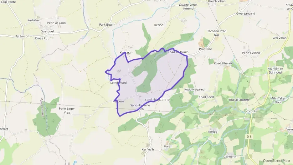 Maison 100 m² cinq pièces à vendre à Bourbriac