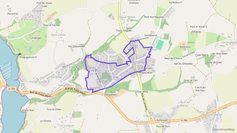 Maison 142 m² six pièces à vendre à Trédarzec Maison 142 m² six pièces à vendre à Trédarzec