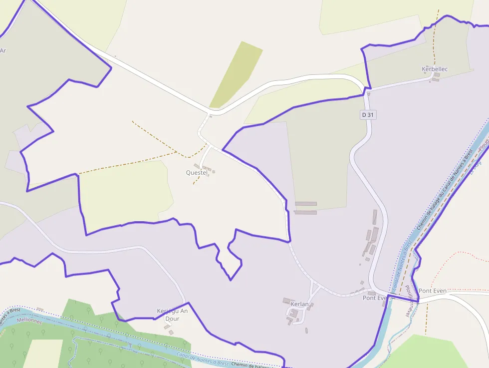 Maison 115 m² quatre pièces à vendre à Plouguernével